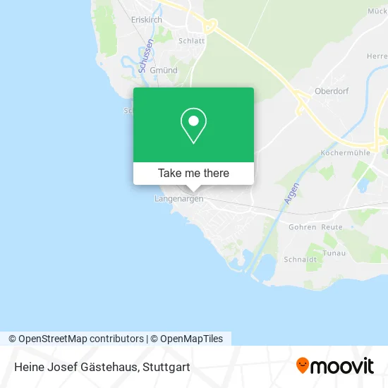 Карта Heine Josef Gästehaus