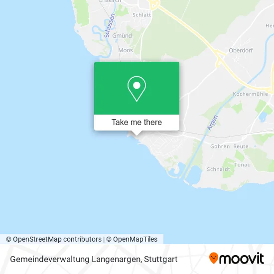 Карта Gemeindeverwaltung Langenargen
