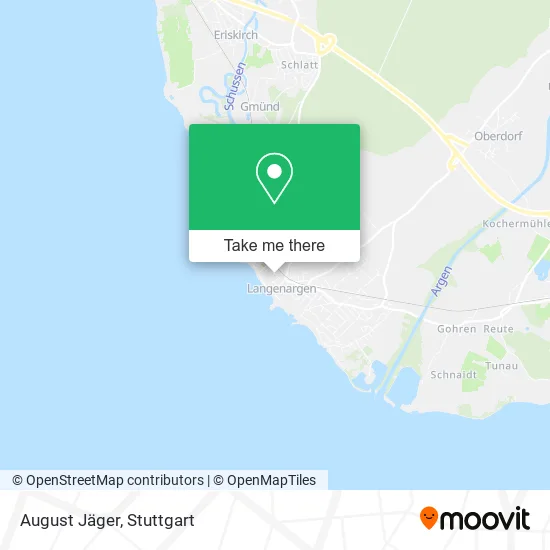 Карта August Jäger