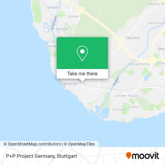 P+P Project Germany map