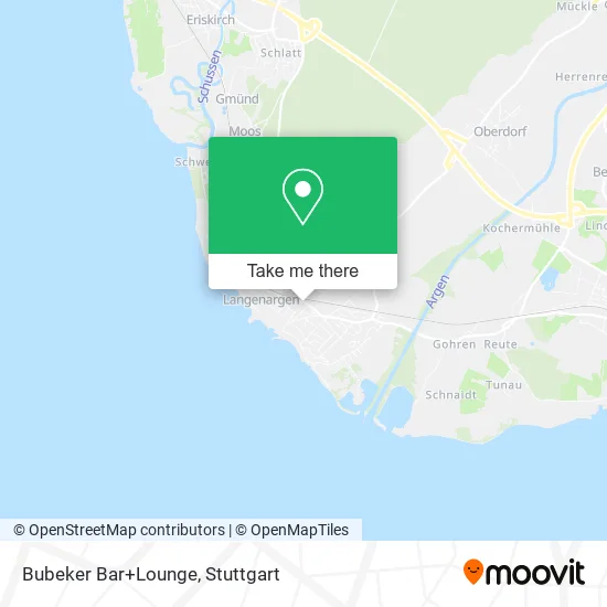 Карта Bubeker Bar+Lounge