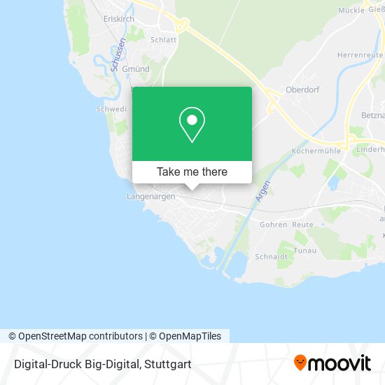 Digital-Druck Big-Digital map