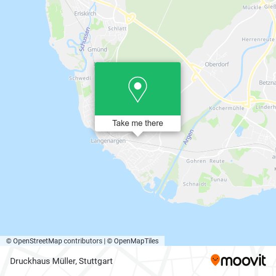 Druckhaus Müller map