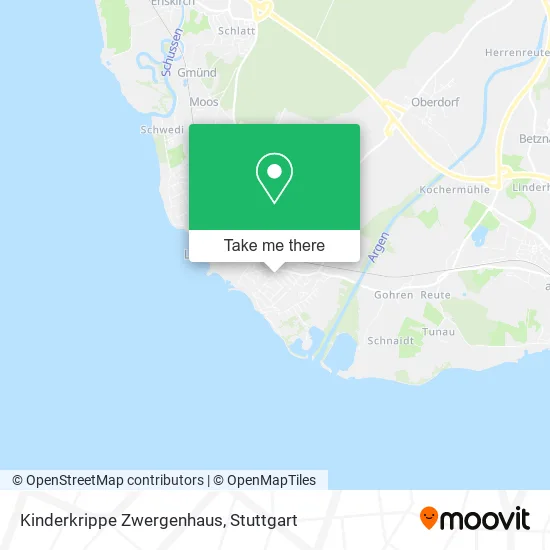 Карта Kinderkrippe Zwergenhaus