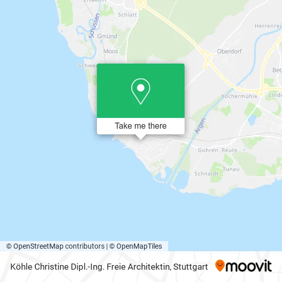 Карта Köhle Christine Dipl.-Ing. Freie Architektin