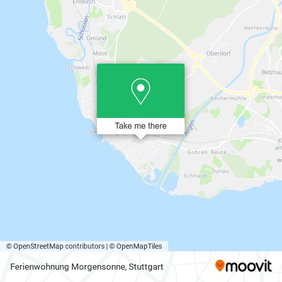 Ferienwohnung Morgensonne map