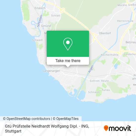 Карта Gtü Prüfstelle Neidhardt Wolfgang Dipl. - ING