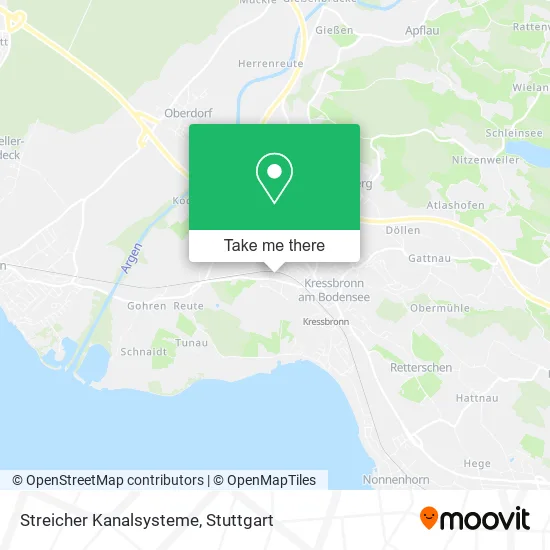 Карта Streicher Kanalsysteme