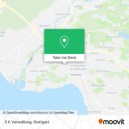 Карта 5 K Verwaltung