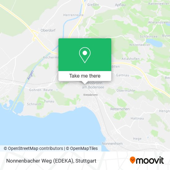 Карта Nonnenbacher Weg (EDEKA)