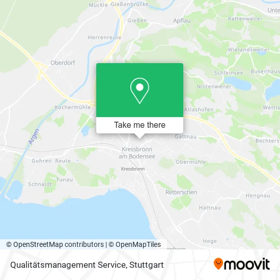 Карта Qualitätsmanagement Service