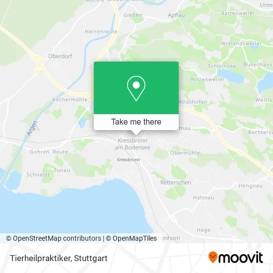 Карта Tierheilpraktiker