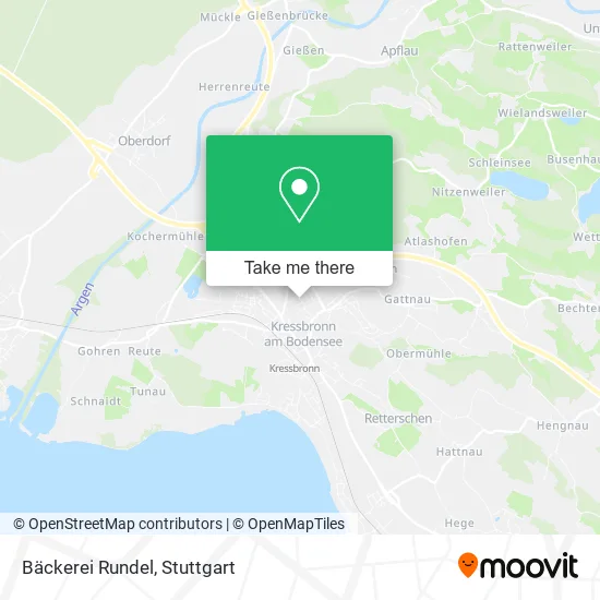 Карта Bäckerei Rundel