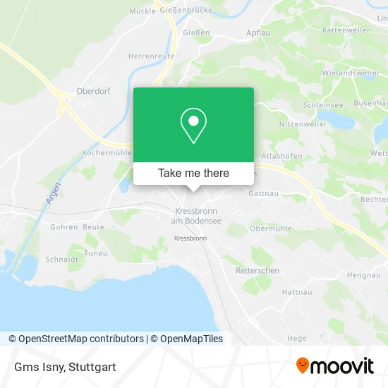 Карта Gms Isny