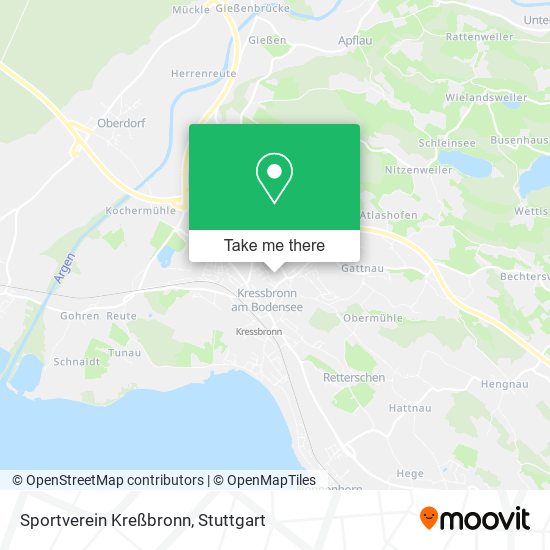 Sportverein Kreßbronn map