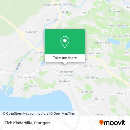 Карта Elch Kinderhilfe