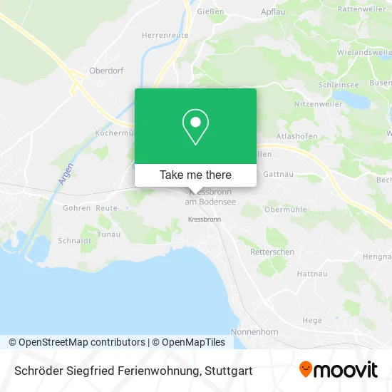 Карта Schröder Siegfried Ferienwohnung