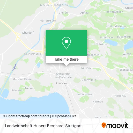 Карта Landwirtschaft Hubert Bernhard