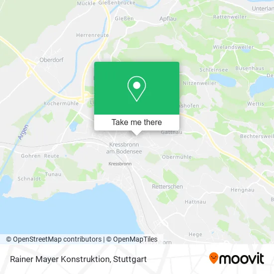 Карта Rainer Mayer Konstruktion