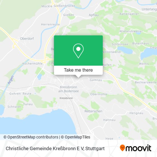 Christliche Gemeinde Kreßbronn E V map
