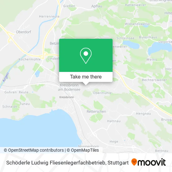 Карта Schöderle Ludwig Fliesenlegerfachbetrieb