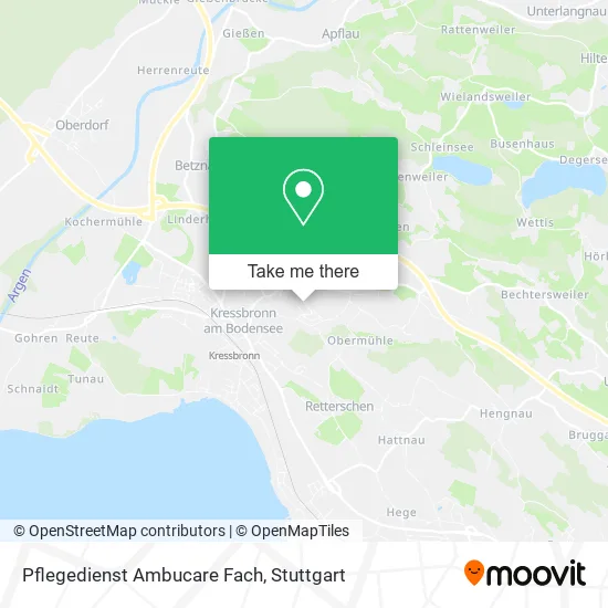 Карта Pflegedienst Ambucare Fach