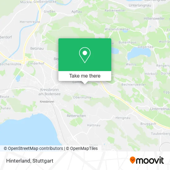 Карта Hinterland