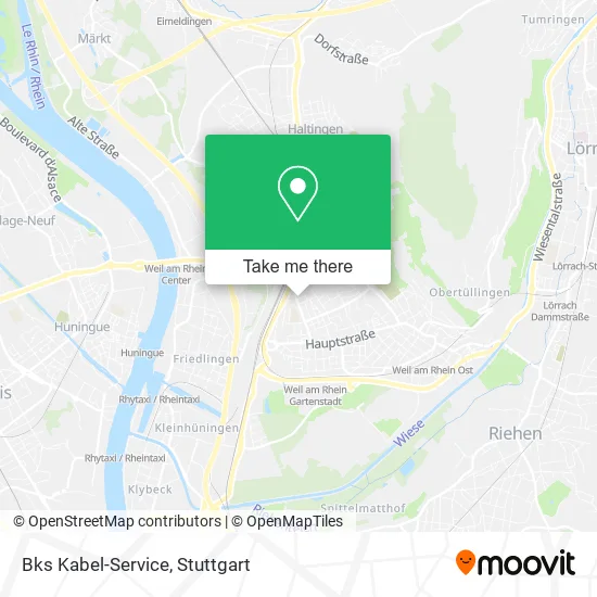 Карта Bks Kabel-Service