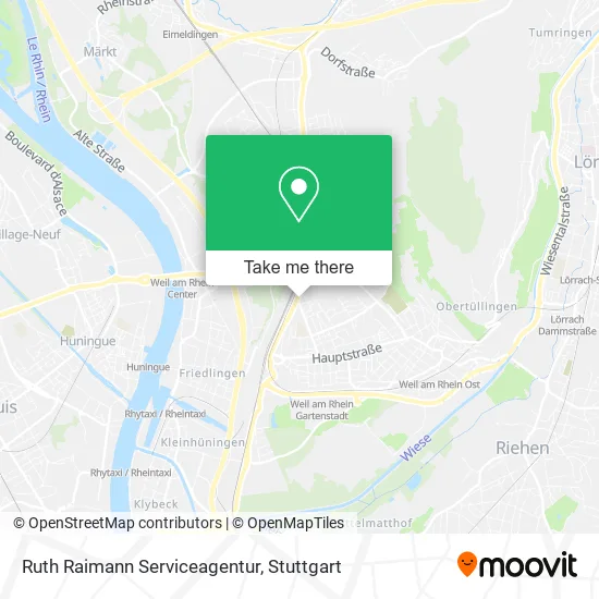 Ruth Raimann Serviceagentur map