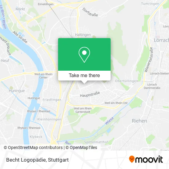 Becht Logopädie map