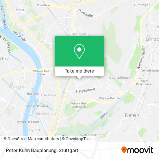 Карта Peter Kuhn Bauplanung