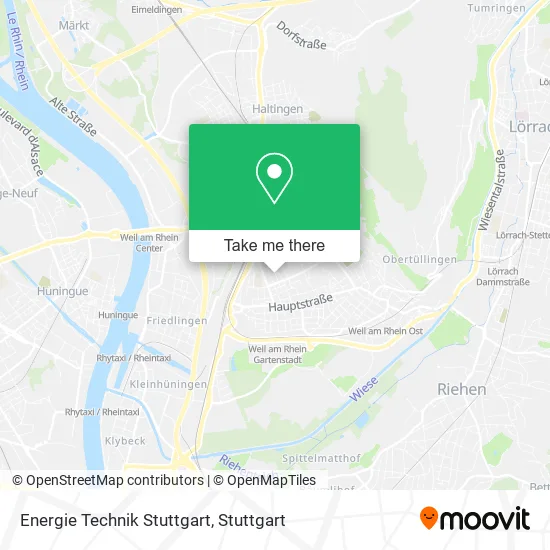 Energie Technik Stuttgart map