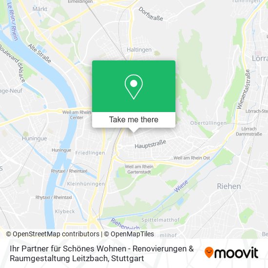 Ihr Partner für Schönes Wohnen - Renovierungen & Raumgestaltung Leitzbach map