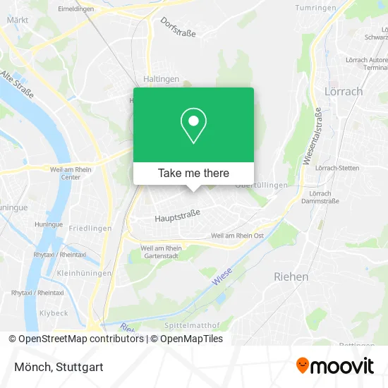 Карта Mönch