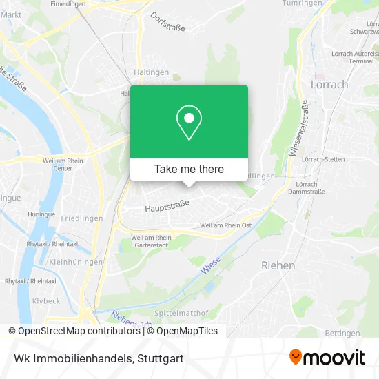 Карта Wk Immobilienhandels