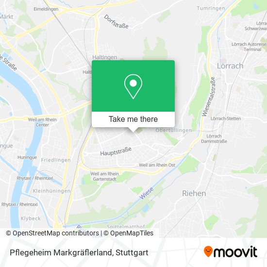 Карта Pflegeheim Markgräflerland