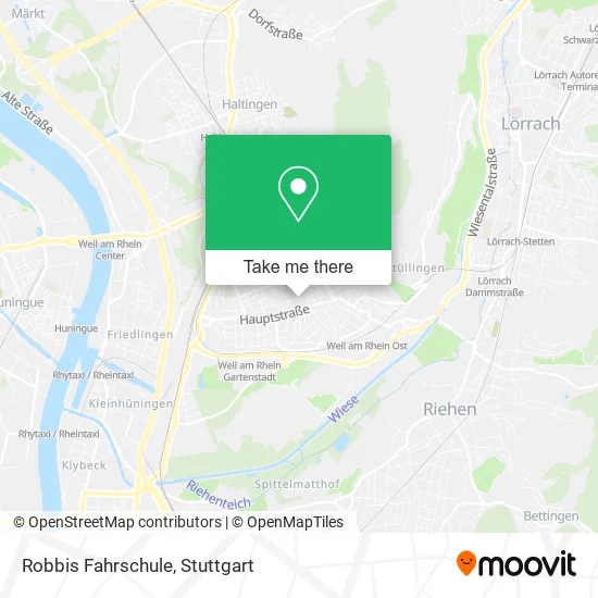 Карта Robbis Fahrschule