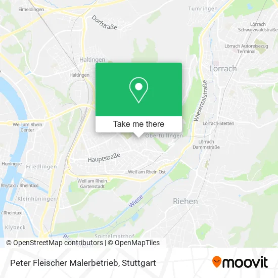 Карта Peter Fleischer Malerbetrieb