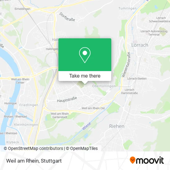 Карта Weil am Rhein