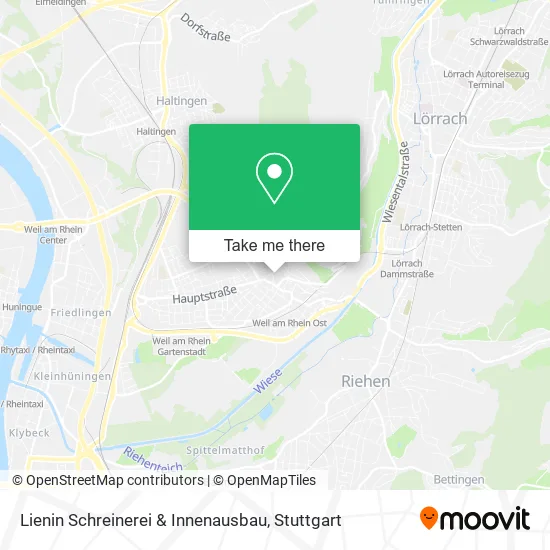 Карта Lienin Schreinerei & Innenausbau