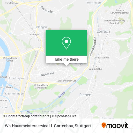 Карта Wh-Hausmeisterservice U. Gartenbau
