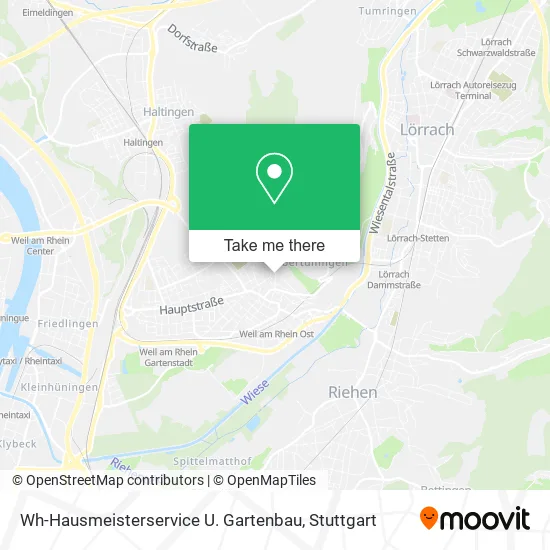 Карта Wh-Hausmeisterservice U. Gartenbau