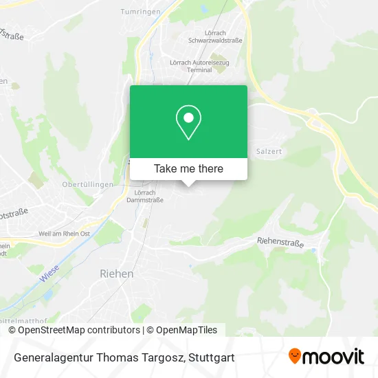 Карта Generalagentur Thomas Targosz