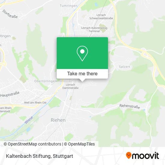 Карта Kaltenbach Stiftung