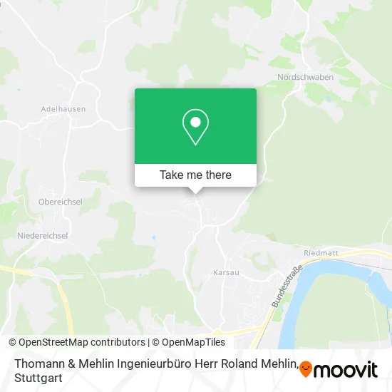Карта Thomann & Mehlin Ingenieurbüro Herr Roland Mehlin