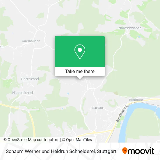 Карта Schaum Werner und Heidrun Schneiderei