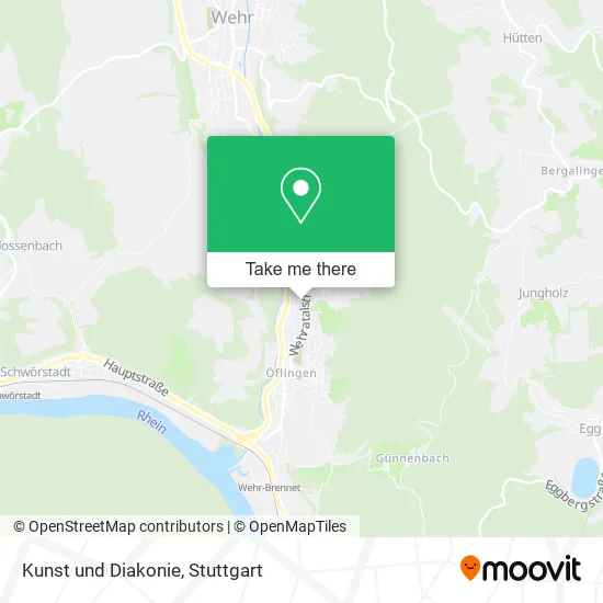 Карта Kunst und Diakonie