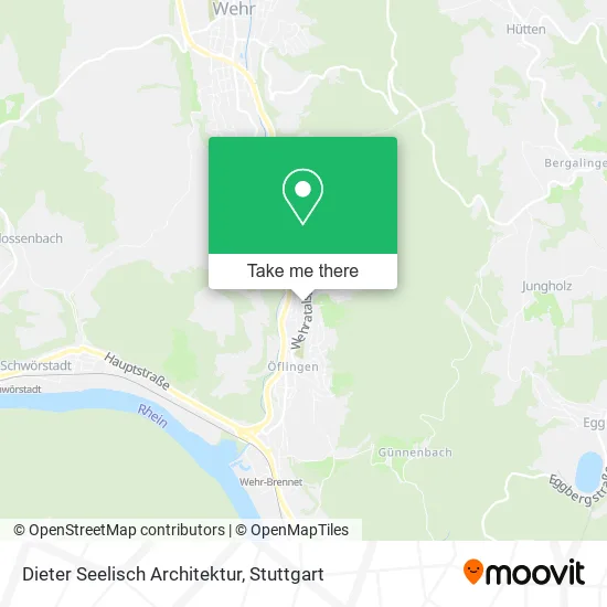 Карта Dieter Seelisch Architektur