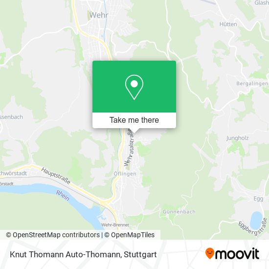 Knut Thomann Auto-Thomann map