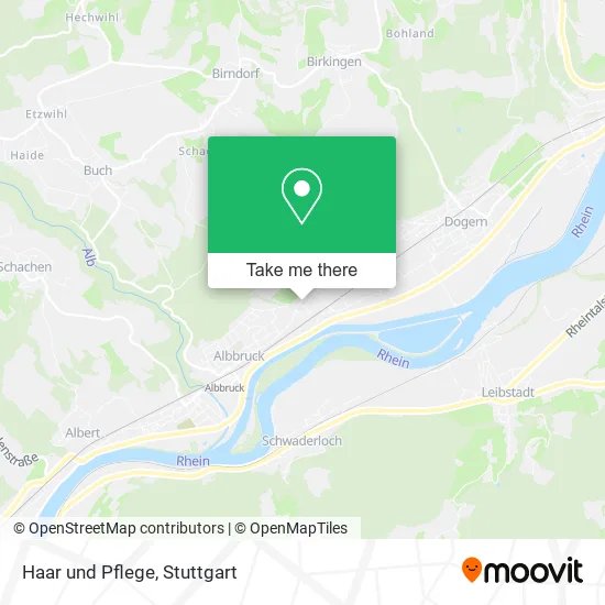 Карта Haar und Pflege